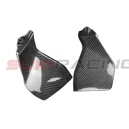 Couvercle d'admission d'air de carénage latéral en Fiber de carbone, pour Yamaha MT09 FZ09 2017 2018 2019 MT 09 FZ 09