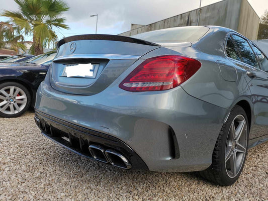 Difusor Traseiro tipo Brabus C63