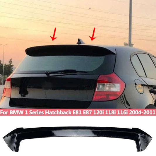 Spoiler Aleiron M Perfomance Bmw E87 E81

For BMW 1 Series Hatchback E81 E87  Car Roof Spoiler Rear Trunk Spoiler 2004-2011 Rear Wing ABS Body Kits Tuning